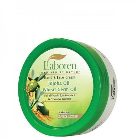 کرم دست و صورت کاسه‌ای لابورن حاوی عصاره جوجوبا