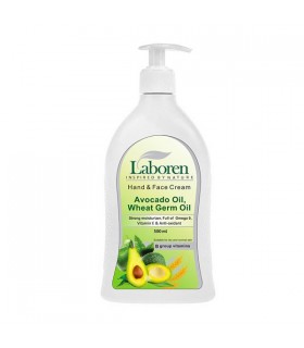 کرم دست و صورت پمپی لابورن حاوی عصاره آووکادو