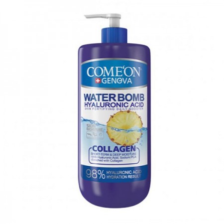 بمب آبرسان پمپی کلاژن کامان حاوی هیالورونیک اسید