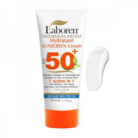 ضد آفتاب 5 کاره بی رنگ لابورن مناسب پوست خشک