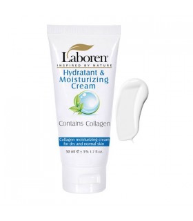 کرم آبرسان بی رنگ حاوی کلاژن لابورن مناسب پوست خشک