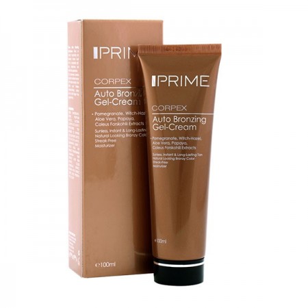 کرم ژل برنزه کننده پریم حجم 100 میلی لیتر