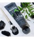 ماسک صورت و اسکراب صیقل دهنده حاوی دانه های شکر سیاه و ذغال (2 در 1)