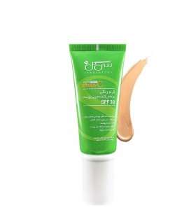 CC کرم رنگی پوست چرب SPF30 سی گل