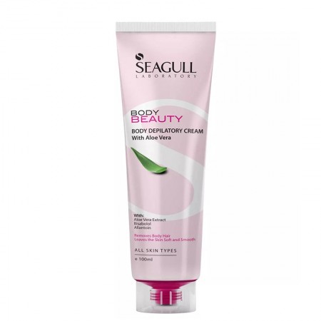 کرم موبر بدن سی گل حاوی آلوئه ورا حجم 100 میلی لیتر