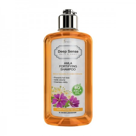 شامپو تقویت کننده و حجم دهنده Deep sense سی گل