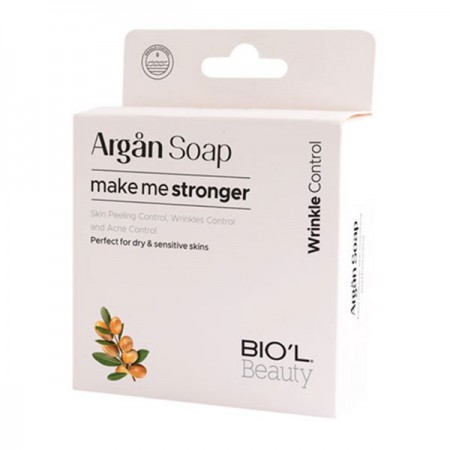 صابون آرایش پاک کن گلیسیرینه روغن آرگان بیول مناسب پوست خشک و حساس