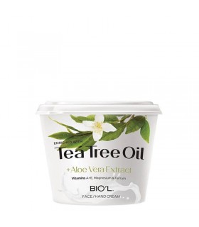 کرم مرطوب کننده Tea tree oil بیول کاسه ای حجم 250 میلی لیتر