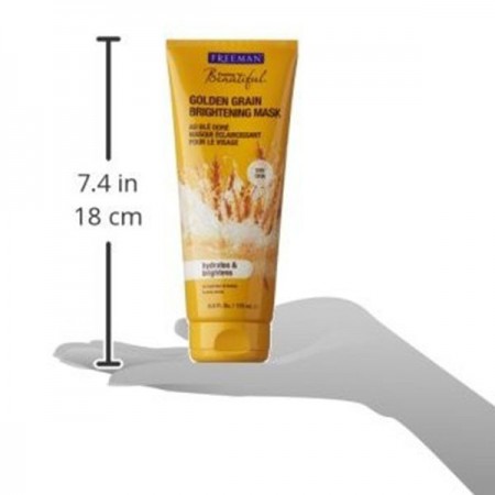 ماسک صورت براق کننده حاوی دانه های طلایی گندم فریمن