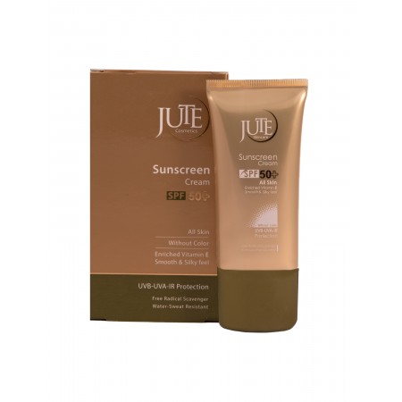 کرم ضد آفتاب بی رنگ SPF 50 ژوت مناسب انواع پوست