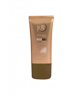 کرم ضد آفتاب بی رنگ SPF 50 ژوت مناسب انواع پوست