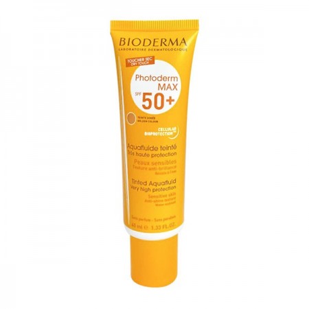 ضد آفتاب رنگی آکوا فلوئید بایودرما مدل photoderm max SPF50