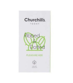 کاندوم خاردار شیاردار روان کننده  چرچیلز با عصاره وانیل