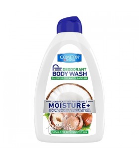شامپو بدن کرمی کامان مدل Moisture مناسب پوست خشک و حساس