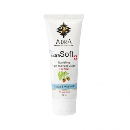 کرم تیوبی آدرا حاوی روغن جوجوبا و ویتامین E