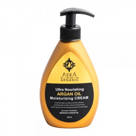 کرم مغذی و مرطوب کننده پمپی آرگان آدرا 300 میل