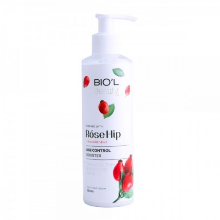 کرم مرطوب کننده Rose hip بیول پمپی حجم 250 میل