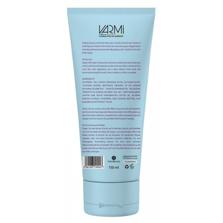 ماسک صورت خاک رسی کانی های دریایی وارمی