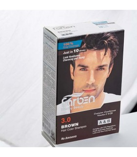 شامپو رنگ قهوه ای مردانه فاربن