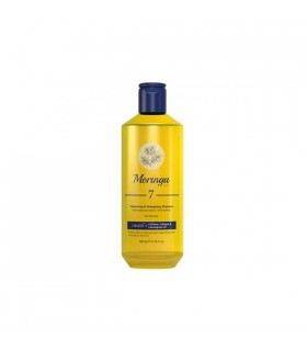 شامپو حجم دهنده و انرژی بخش مورینگا امو مناسب موهای چرب کد 7