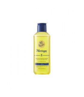 شامپو حجم دهنده و انرژی بخش مورینگا امو مناسب موهای معمولی و نازک کد 8