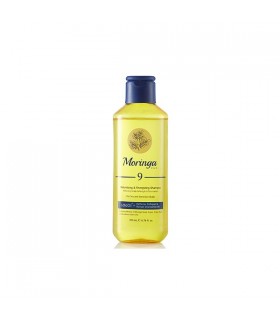 شامپو حجم دهنده و انرژی بخش مورینگا امو مناسب پوست سر خشک و حساس کد 9