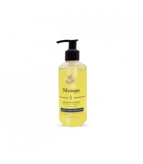 ژل شستشو و آبرسان صورت مورینگا امو مناسب پوست چرب مختلط و معمولی کد 1 حجم 200 میلی لیتر