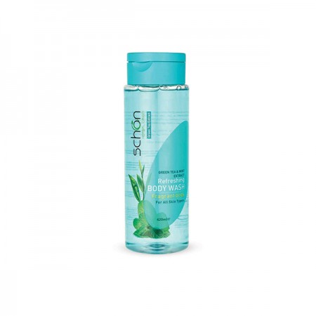 شامپو بدن چای سبز و نعناع شون