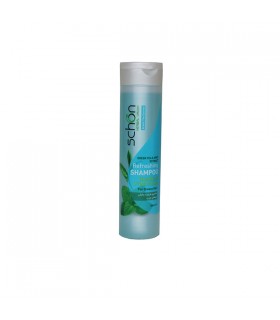 شامپو احیا کننده چای سبز و نعناع شون مناسب موهای چرب