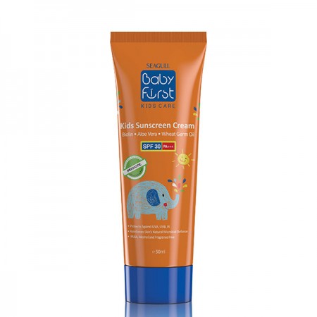 کرم ضد آفتاب کودک و پوست حساس SPF30 سی گل حجم 50 میلی لیتر