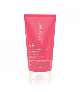 ژل شستشوی لایه بردار صورت لافارر مناسب پوست معمولی