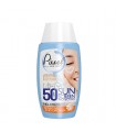 کرم ضد آفتاب بی رنگ پیکسل SPF +50 مناسب پوست خشک تا نرمال و حساس