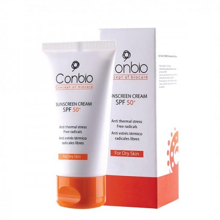کرم ضد آفتاب بی رنگ کانیبو SPF +50 مناسب پوست خشک