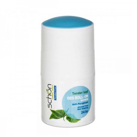 رول دئودورانت ضد تعریق زنانه Tender Leaf شون