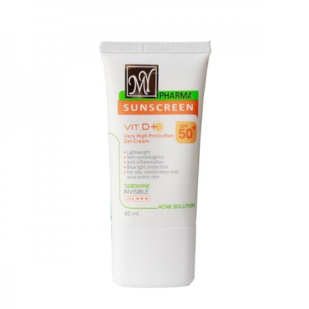 کرم ژل ضد آفتاب Acne Solution فارماسریز SPF +50