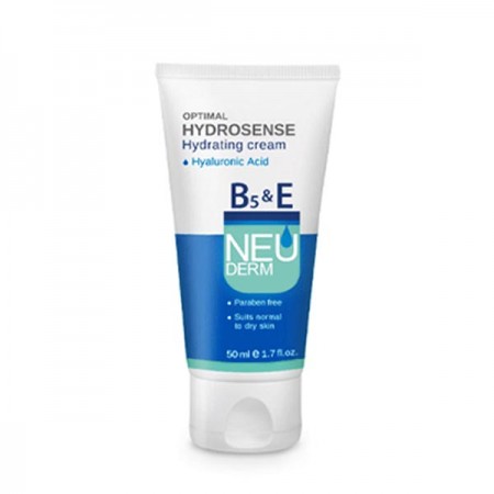 کرم مرطوب کننده اپتیمال هیدروسنس نئودرم تیوبی حاوی هیالورونیک اسید