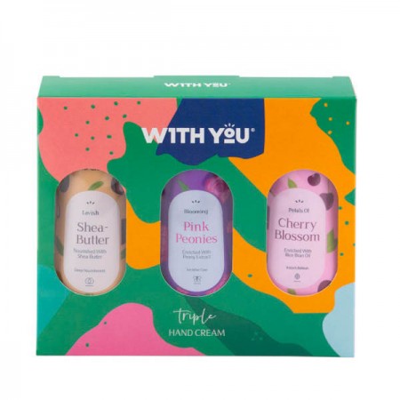 پک 3 عددی کرم مرطوب کننده دست ویت یو