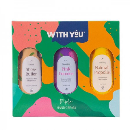 پک 3 عددی کرم مرطوب کننده دست ویت یو