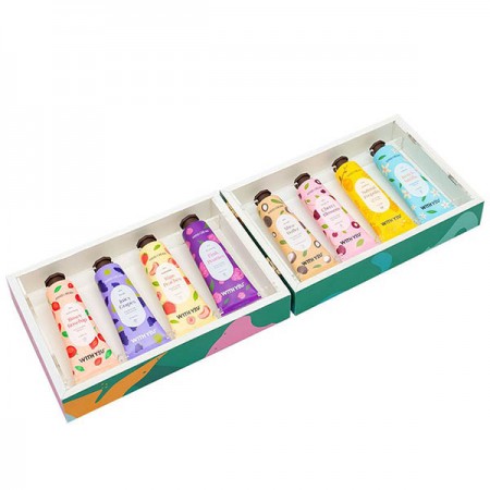 پک 8 عددی کرم مرطوب کننده دست ویت یو با جعبه چوبی