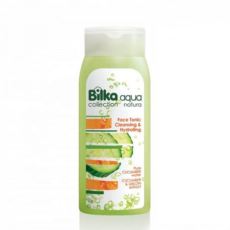 تونیک آبرسان و پاک کننده صورت بیلکا حاوی عصاره خیار و ملون