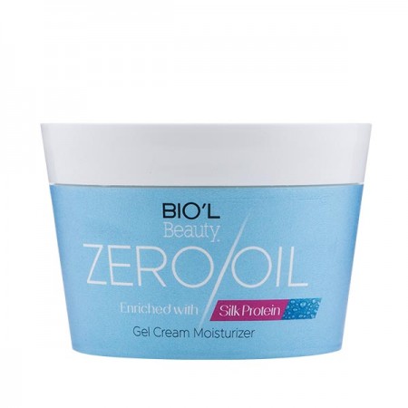 کرم ژل مرطوب کننده Zero Oil بیول حاوی پروتئین ابریشم
