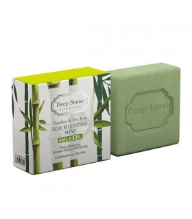 صابون کنترل کننده چربی بامبو و درخت چای دیپ سنس مناسب پوست چرب