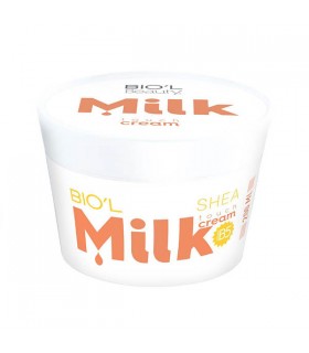کرم مرطوب کننده شیر و شی بیول مناسب پوست نرمال تا خشک