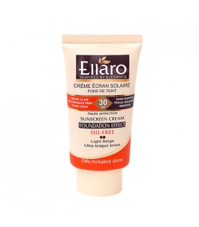کرم ضد آفتاب کرم پودری الارو فاقد چربی SPF 30