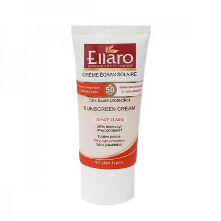 کرم ضد آفتاب رنگی الارو مناسب انواع پوست SPF 50