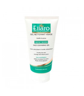 ژل شستشوی صورت Akne Wash الارو مناسب پوست چرب و مستعد آکنه