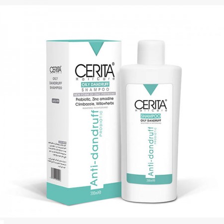 شامپو ضد شوره پروبیوتیک سریتا مناسب موهای چرب