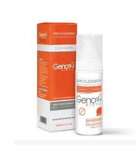 فوم شستشوی صورت ژنوبایوتیک مناسب پوست چرب و مختلط