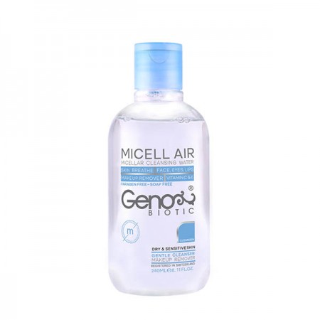 میسلار واتر ژنوبایوتیک مناسب پوست خشک و حساس