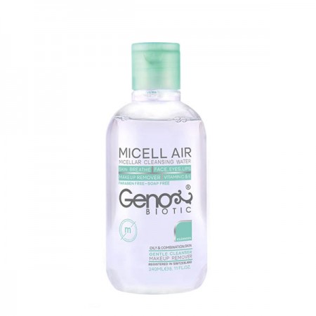 میسلار واتر ژنوبایوتیک مناسب پوست چرب و مختلط